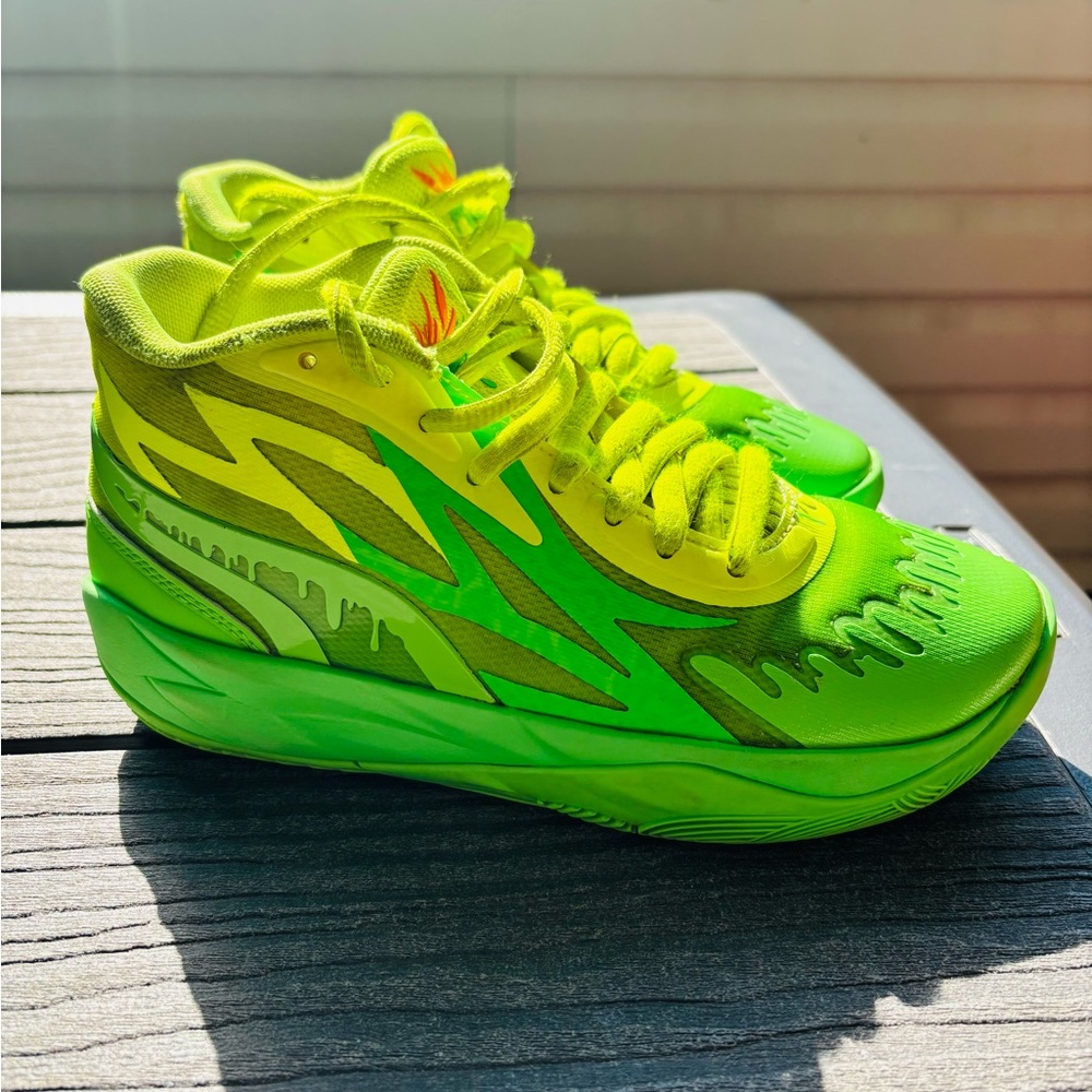 NeonGreen Kids Sneakers